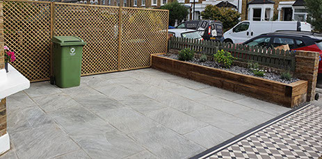Joseph Mat landscape victorian tiles, slate paving, setts driveway
