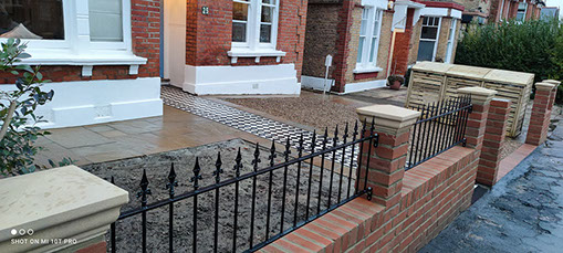 Joseph Mat landscape victorian tiles, slate paving, setts driveway